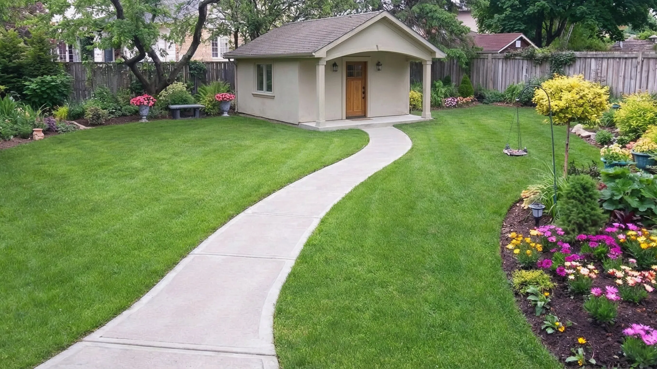 Custom backyard ADU project in Los Angeles